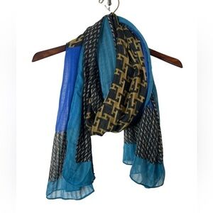Printed viscose scarf